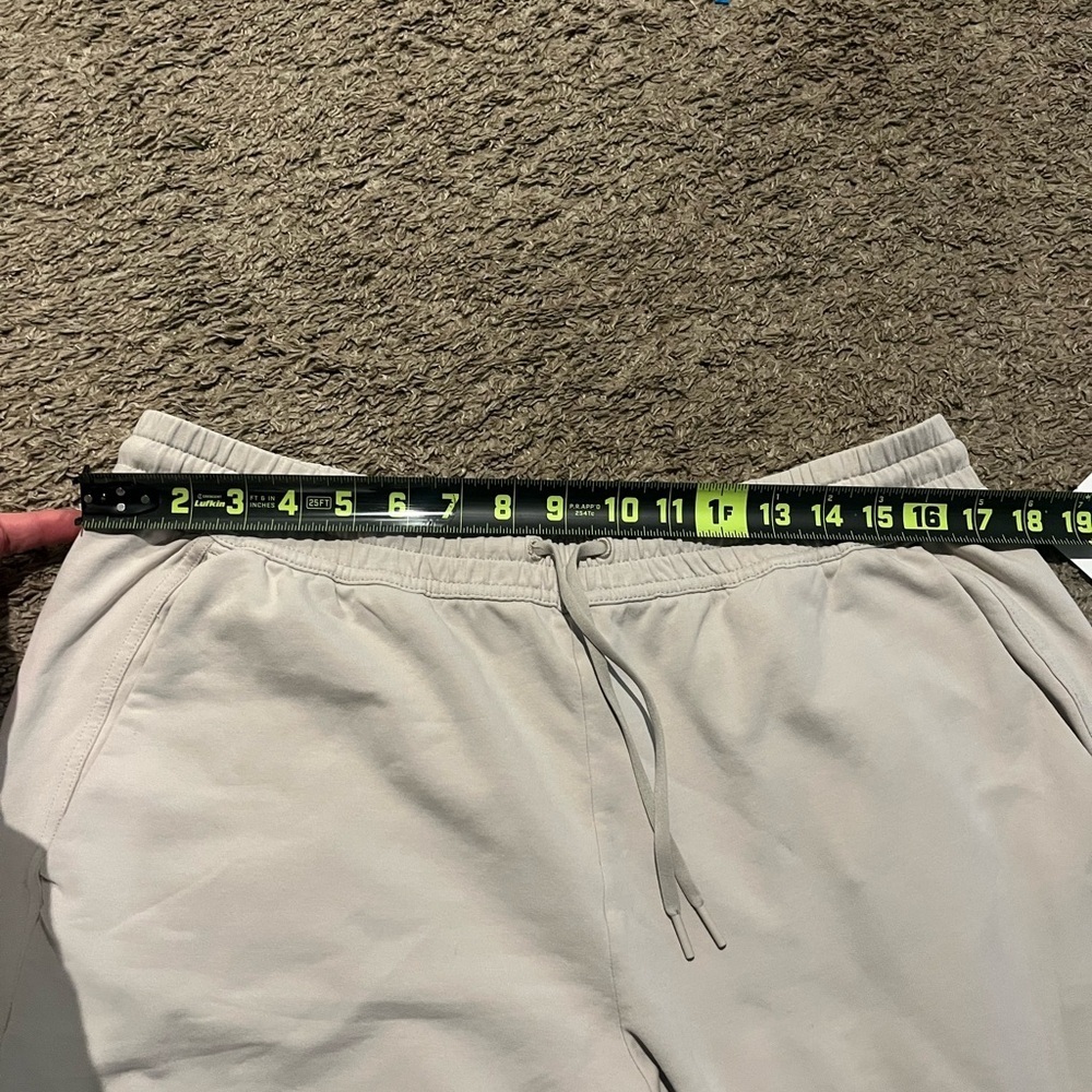 NWT Athleta Retroterry Mid Rise Jogger Abalone Grey Large - Picture 8 of 11